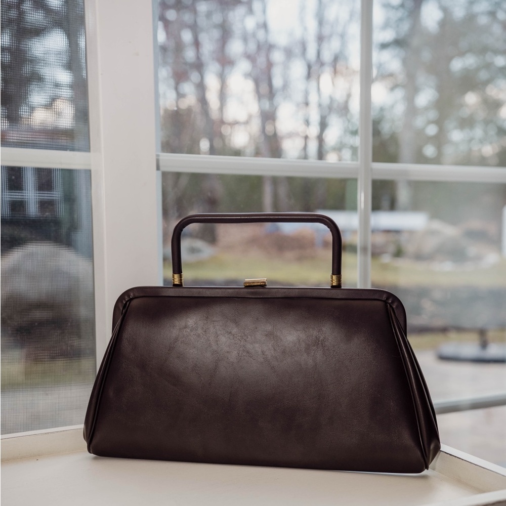 Vintage Brown Clutch
